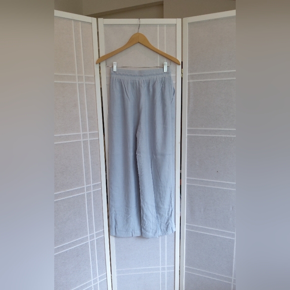 House of Harlow 1960  Revolve blue white striped pants - Picture 6 of 8